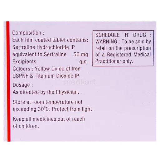 serta 50mg tablet 15's